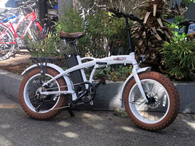 Acheter un fat-bike électrique pliant Baby Gorille à Andernos, Bassin d'Arcachon